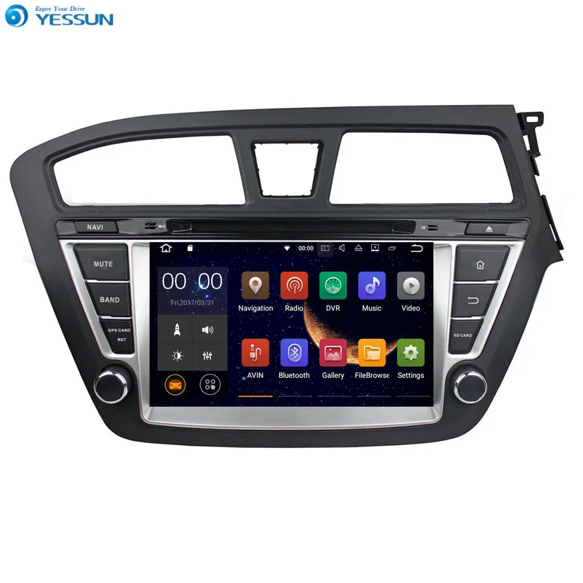 YESSUN для Hyundai I20 2014 ~ 2017 Android Автомобильная магнитола Мультимедиа Аудио Видео Радио