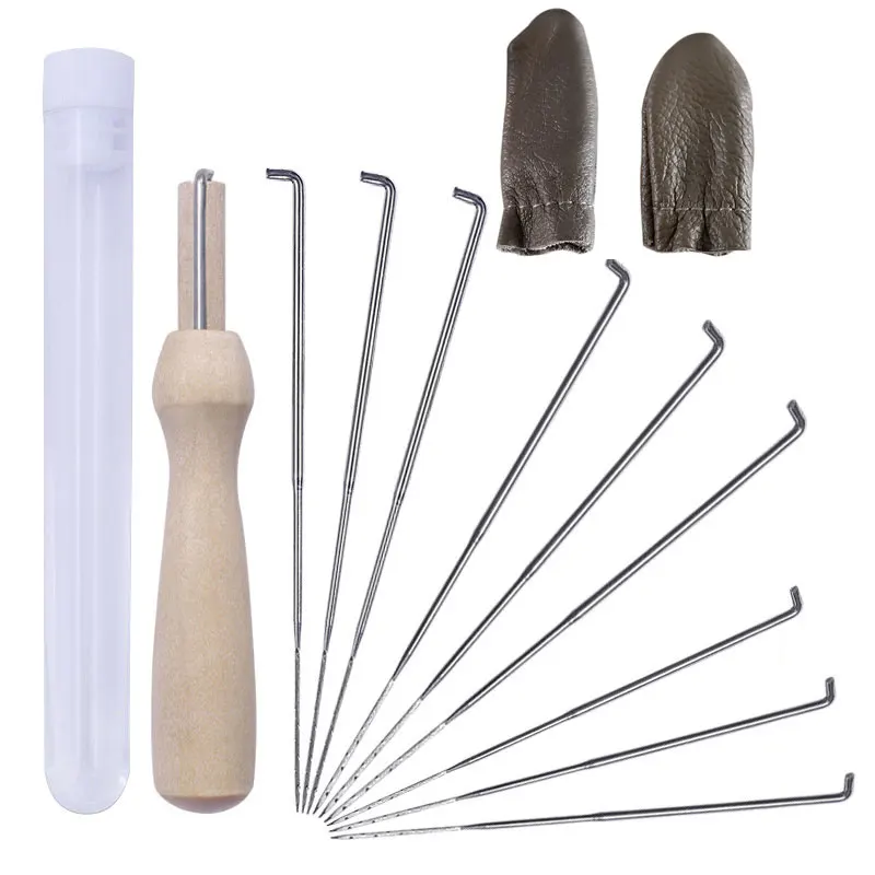 9 шт. иглы для валяния ремесло набор из шерстяного войлока инструменты вязальные