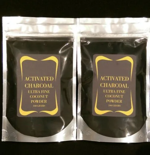 

200g Steam activated charcoal carbon ultra fine-soap teeth medicinal teeth cleaning, skin/hair detox