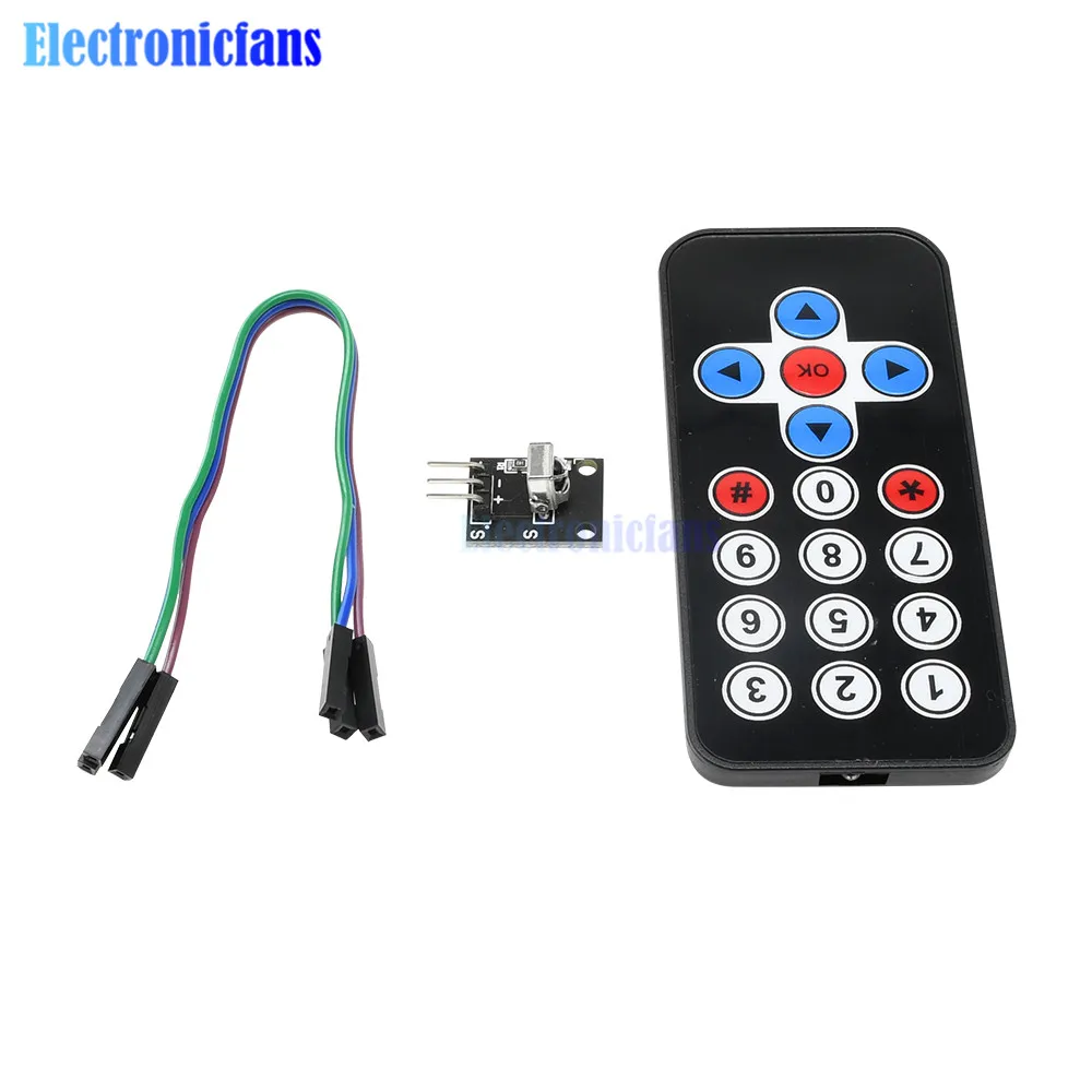 Инфракрасный пульт дистанционного управления ИК приемник модуль DIY Kit HX1838 для