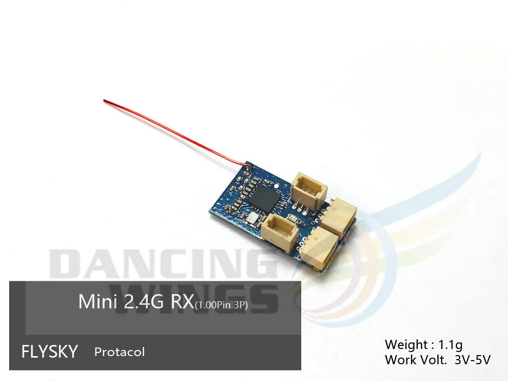 Микроприемник Dsm2 DsmX Flysky Frsky s-приемник FHSS с 1,00 контактный разъем интегрирован с регулировки щетки для маленький радиоуправляемый самолет - Цвет: 460 FLYSKY