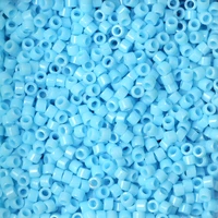 fairywoo 5 gramsbag miyuki glass bead db725 sky blue color beads delica seedbead 110 crystal beads mexican jewelry charms bulk