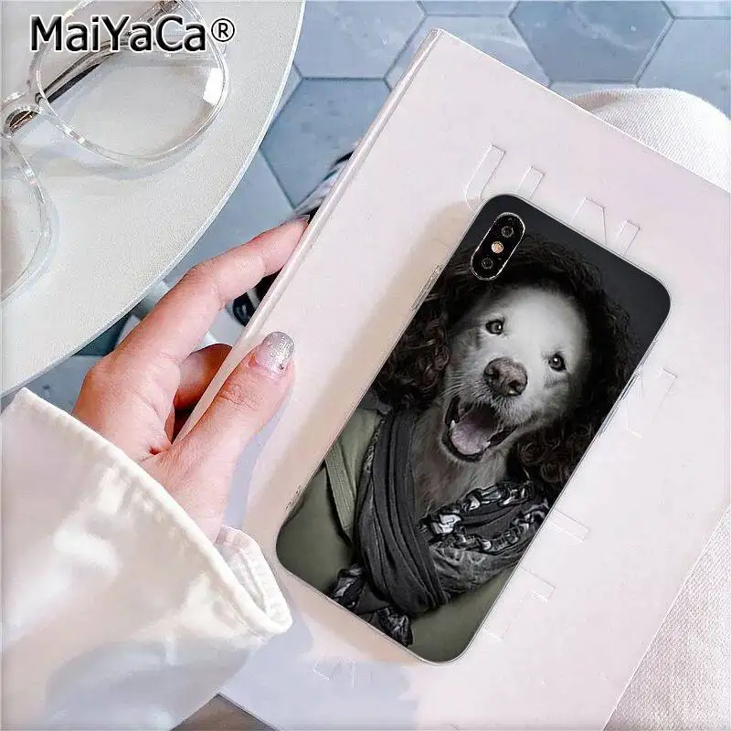 MaiYaCa Italia русский MonaLisa арт любовь к своему Толстому коту собаке чехол для телефона для iPhone 11 pro 8 7 6 6S Plus X XS MAX 5 5S SE XR