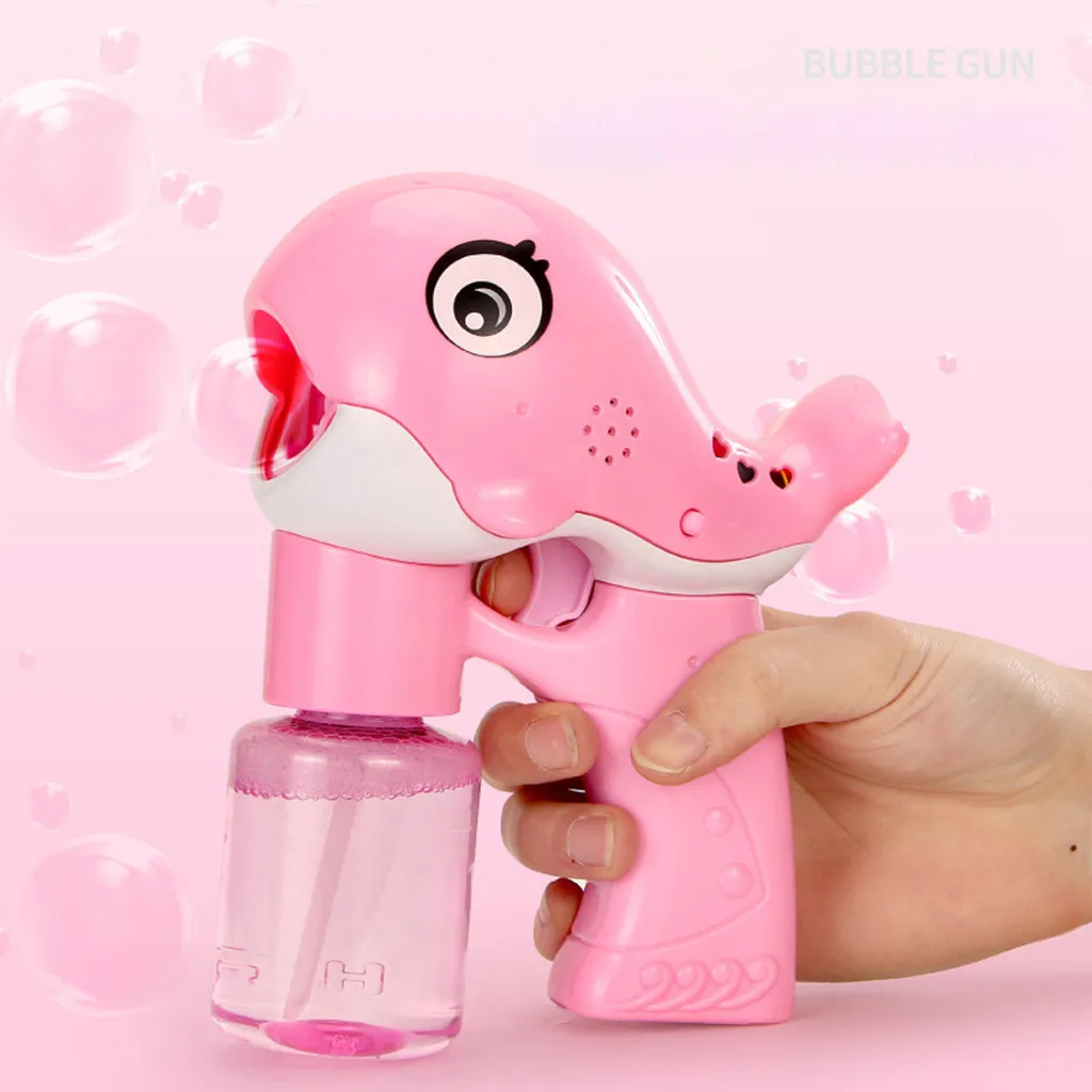 Полностью автоматическая пузырьковая машина в форме Кита детская игрушка для