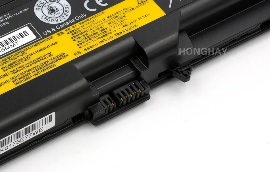 Honghay Аккумулятор для ноутбука LENOVO ThinkPad E40 E50 E420 E520 SL410 SL510 T410 T510 T420 T520 W510 W520 L410 L420 L510 L520