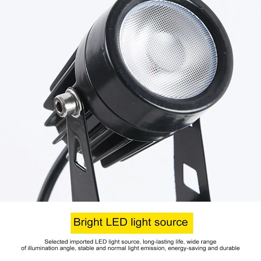 

Lawn Light 12w 360 Degree Adjustable LED RGB App Bluetooth Control Waterproof Spot Light for Outdoor Garden Path Walkway