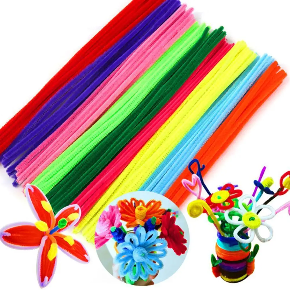 

Montessori Diy Handicrafts Pipe Cleaners Chenille Stems Toy Educational S9K1