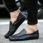 Туфли мужские дышащие, легкие Мокасины, мягкая обувь без застежки, повседневная обувь для вождения, лоферы, весна-осень 2021