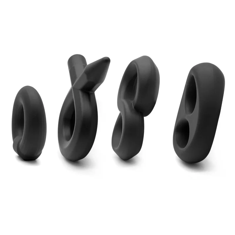 Замок кольцо для мужчин с воротником Удлинитель нулевой жидкости силиконовые