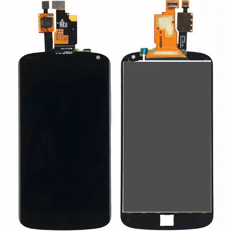 Черный сенсорный ЖК экран с дигитайзером в сборе рамкой для LG E960 Google Nexus 4 LCD 7