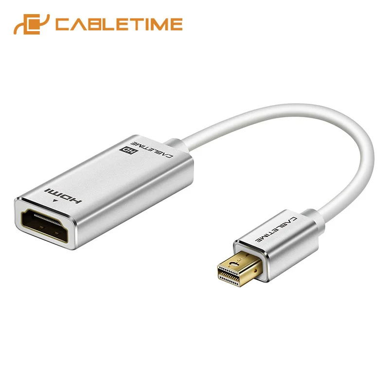 Кабель адаптер Mini Displayport к HDMI M/F 1080P конвертер Thunderbolt DP для MacBook Pro Air projector C090|Кабели