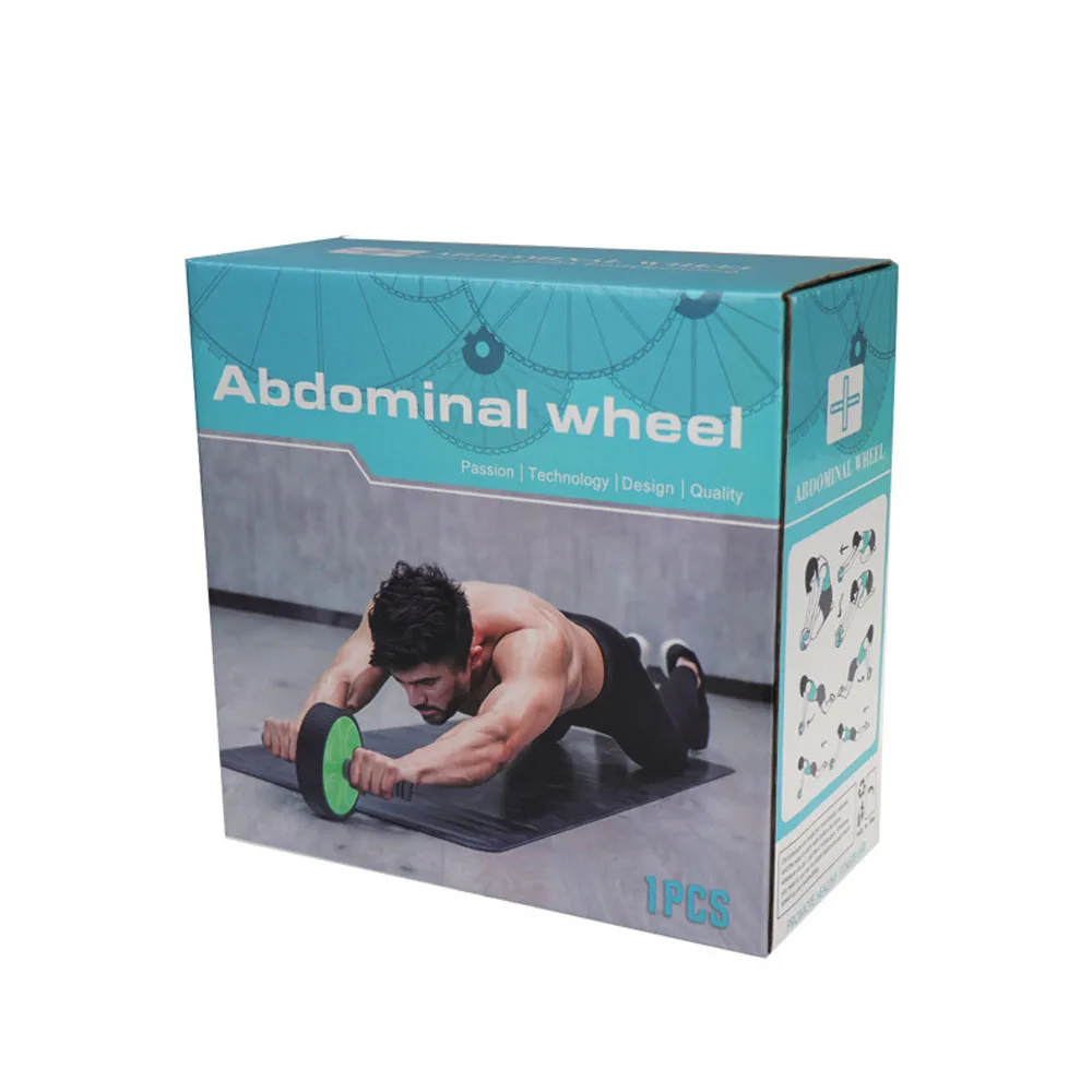 Колесо для тренировки брюшного пресса тренировочный тренажер фитнеса рук спины