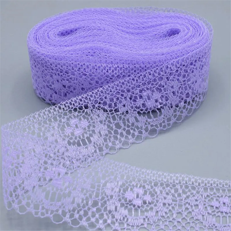 4 см ширина Цветочная вышитая кружевная Обрезка ткань органза лента тюль платье