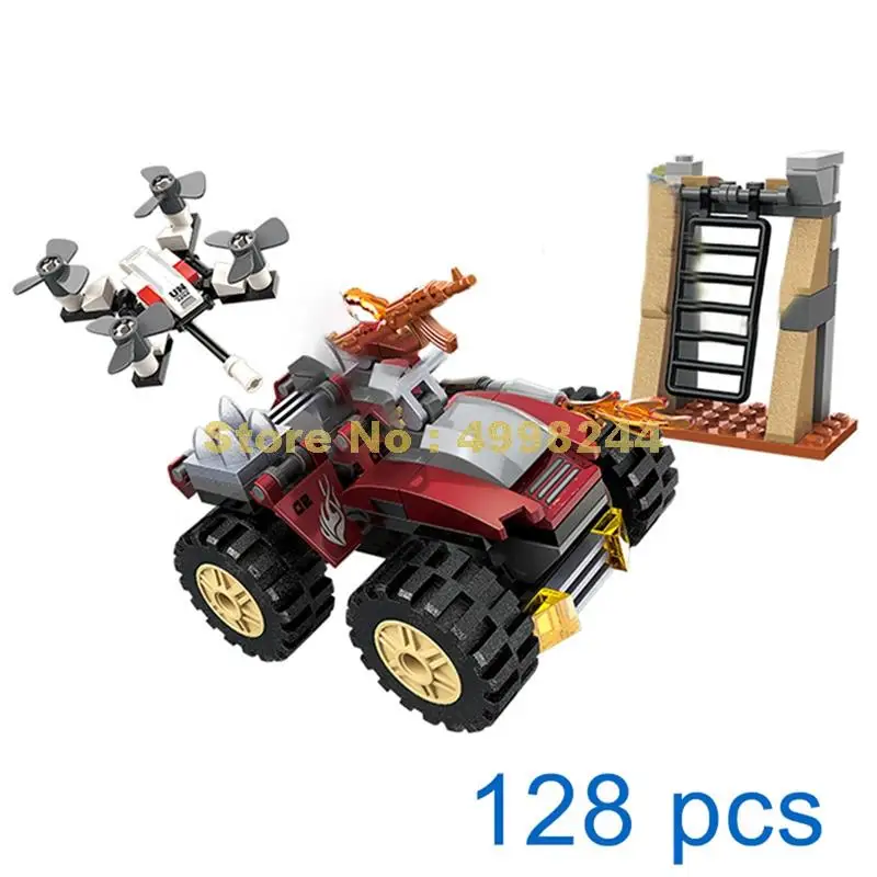 128 шт. конструктор Военная война|Блочные конструкторы| |