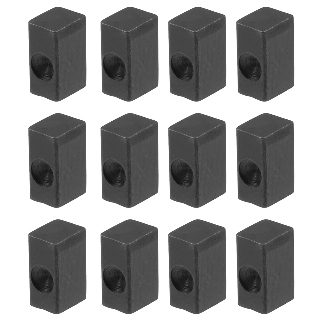 12 шт. электротрическая гитара тремоло мост седло вставка замок струна Железный