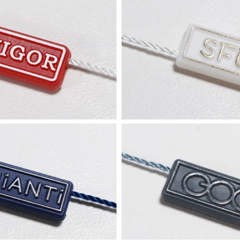 Веревка для бирки на заказ веревка из пластика печати аксессуары одежды с