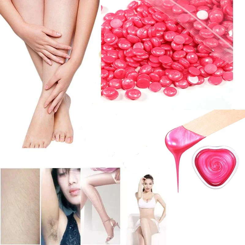 20 г/100 г депиляция воск бобы горячая пленка жесткий гранулы воском женское тело