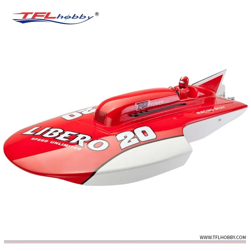 Лодка из стекловолокна TFL 1108 Libero hydro RC с бесщеточным двигателем SSS3660 KV2070/водяным