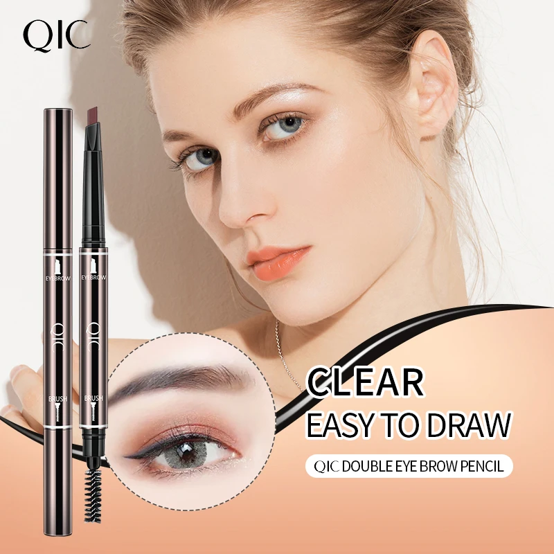 

Ultra-fine triangle eyebrow pencil, precision eyebrow pencil, long-lasting waterproof brown eyebrow makeup 5colors drop shipping