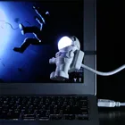 Креативный подарок, крутой астронавт, космонавт, USB светодиодный светильник, регулируемый ночник для компьютера, лампа ноутбука, Настольный светильник, дроппер, 2019