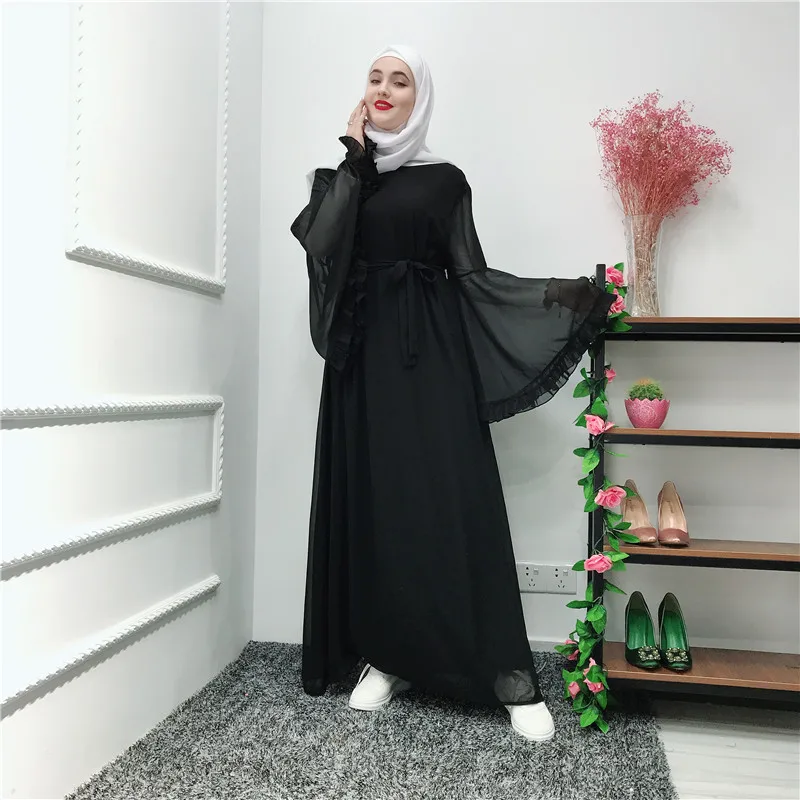 Eid мусульманское платье для молитвы женский Дубай арабский хиджаб с