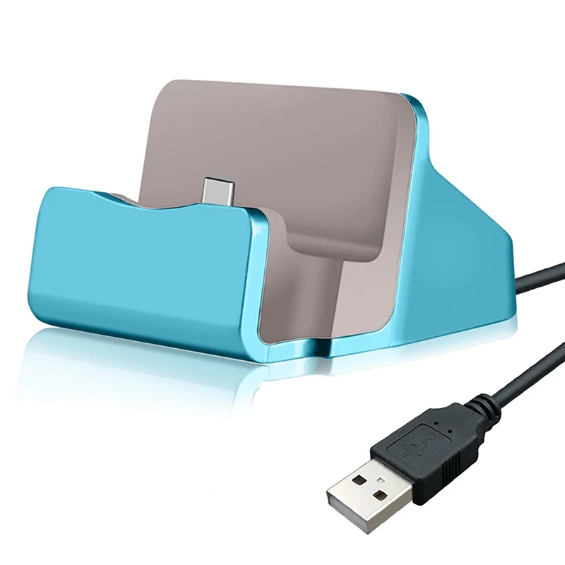3 в 1 USB Type C зарядный держатель + Настольная станция док для синхронизации данных