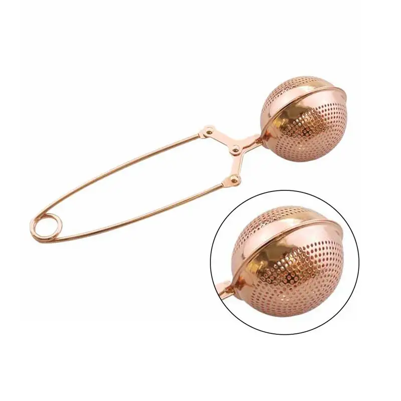 

2 Pieces Stainless Steel Tea Infuser Sphere Mesh Tea Strainer Coffee Herb Spice Filter Diffuser Handle Tea Ball