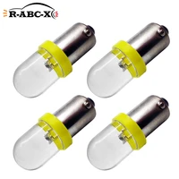 ruiandsion 4x ba9s led t4w bulb f5 decorative lamp equipment signal light instrument indicator green white yellow red 120v 220v