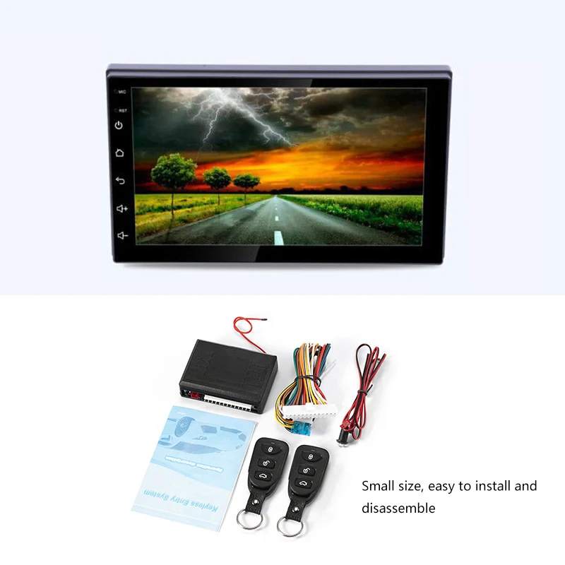 Новая Универсальная автомобильная система блокировки дверей без ключа