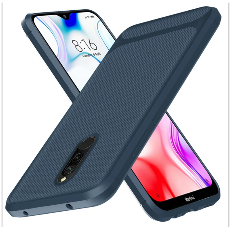 Силиконовый чехол Alesser для Xiaomi Redmi 8 защитный 8A |