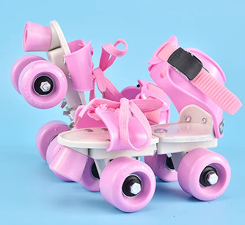 

Adult Inline Roller Skates Skating Shoes Sneaker Outdoor Beginner Pu Wheels Street Free Style Roller Shoes