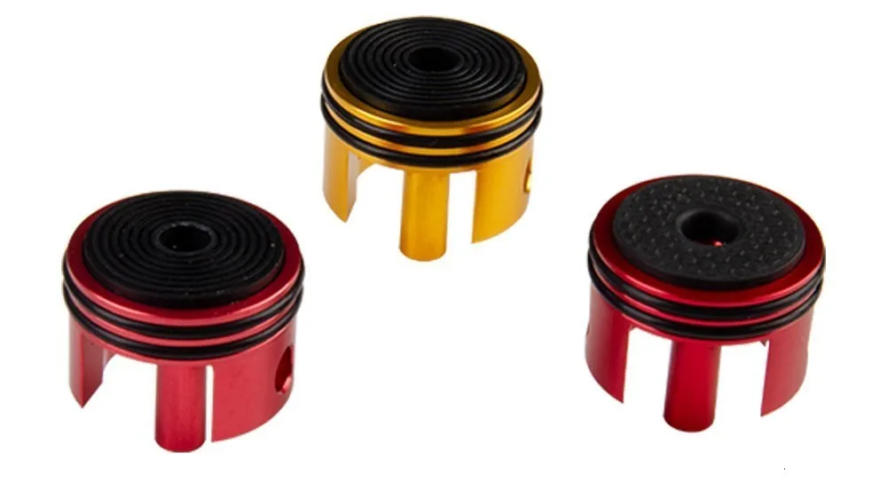 Tactifans SHS Alumium CNC головка цилиндра двойное уплотнительное кольцо для M4 страйкбол AEG Пейнтбол Стрельба Охота армейская цель аксессуары