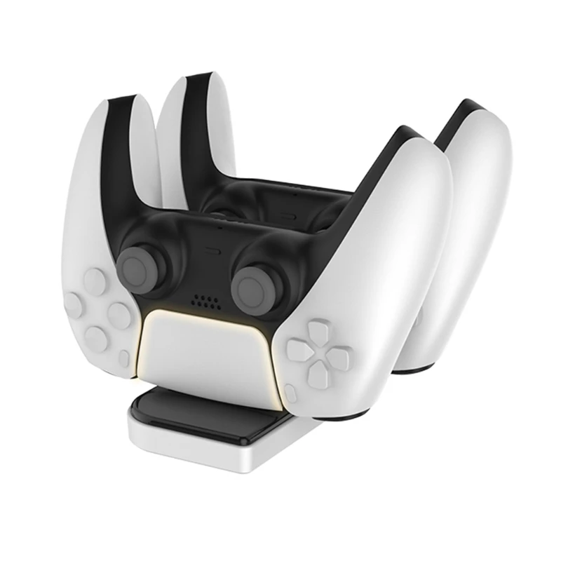 

HBP-275 Dual Charger Base Controller Fast Charger Dock for PS5 Controller Gamepad Fast Charger Stand Charging Base