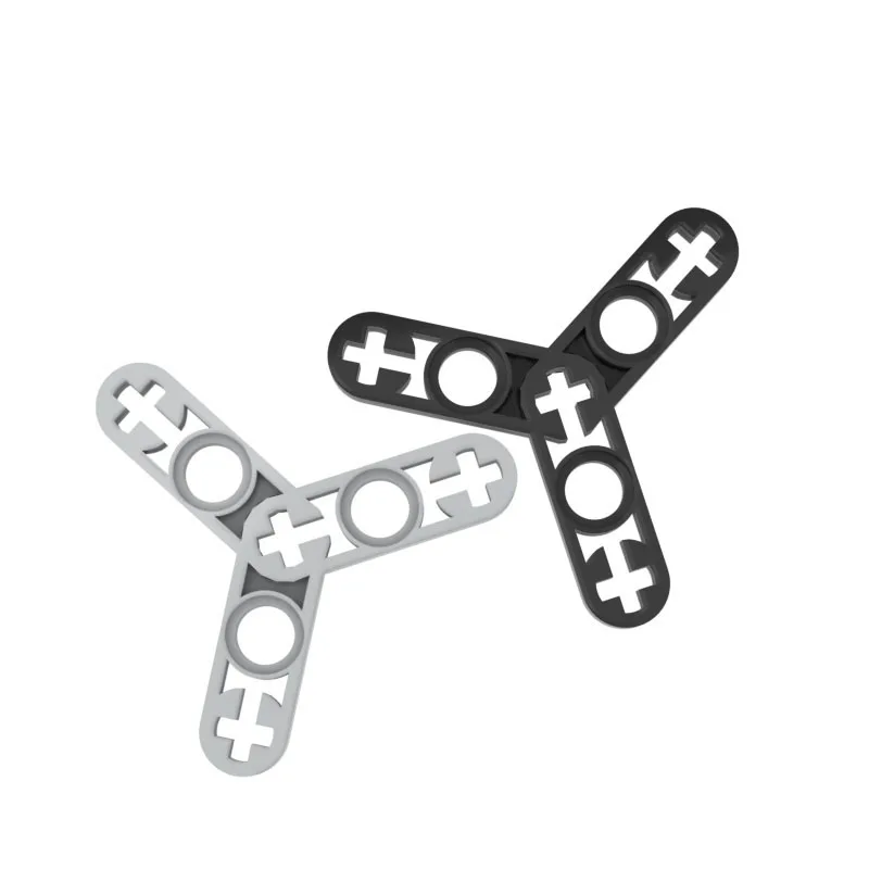 

BuildMOC 44374 3-leaf with hole arm ldd44374 For Building Blocks Parts DIY Construction Classic Brand gif