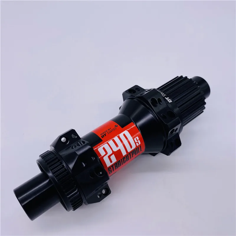 

Original DT Swiss 240 MTB Bike Straight Pull Hubs,28H Center Lock 6 Nail Disc Brake Front 9 15*100 110 Rear 135 141 142 148 Hub