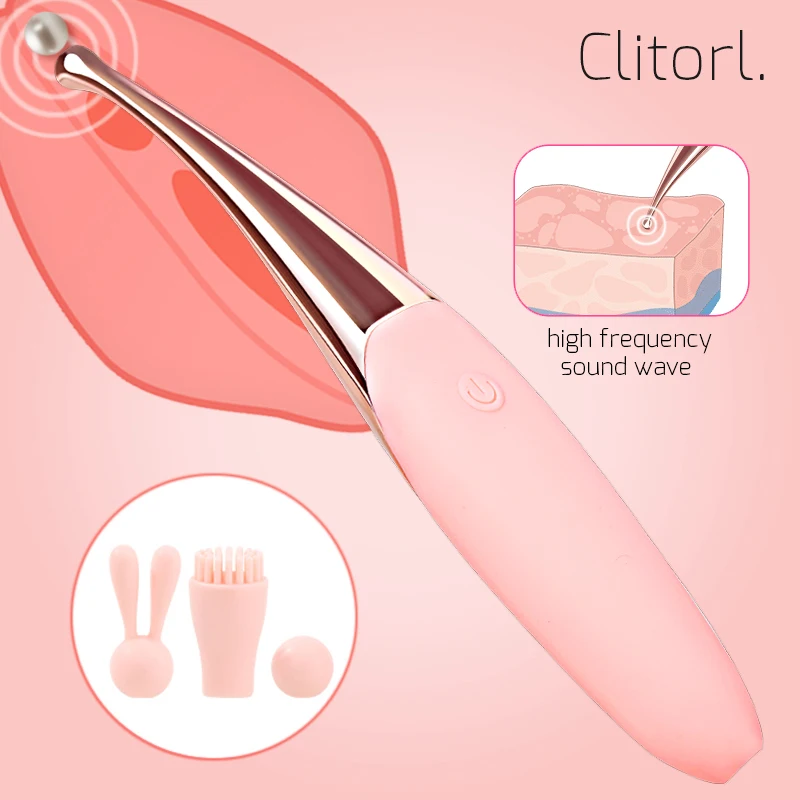 Высокочастотный вибратор для клитора со звуковой волной секс игрушка женщин