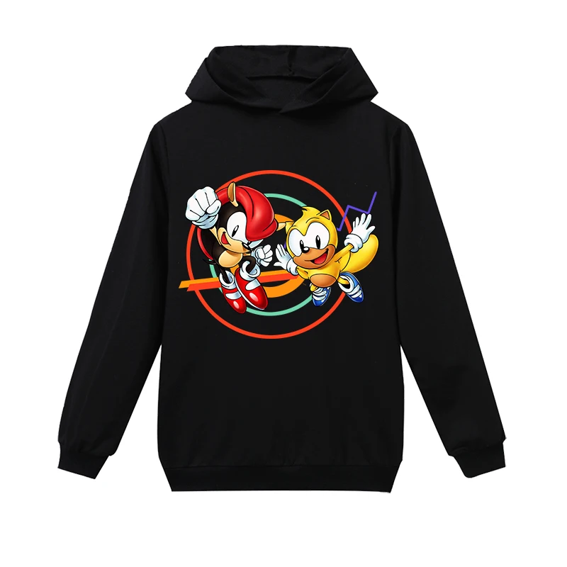 Детская толстовка с длинным рукавом весна-осень Супер Марио Соник модный костюм