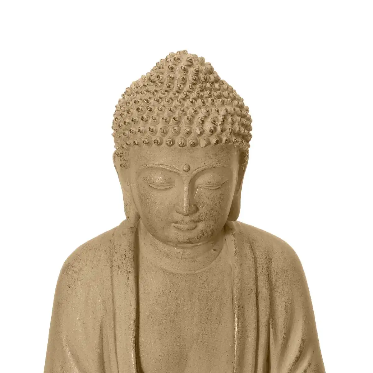 Винтажная статуэтка Будды из искусственной смолы | Дом и сад