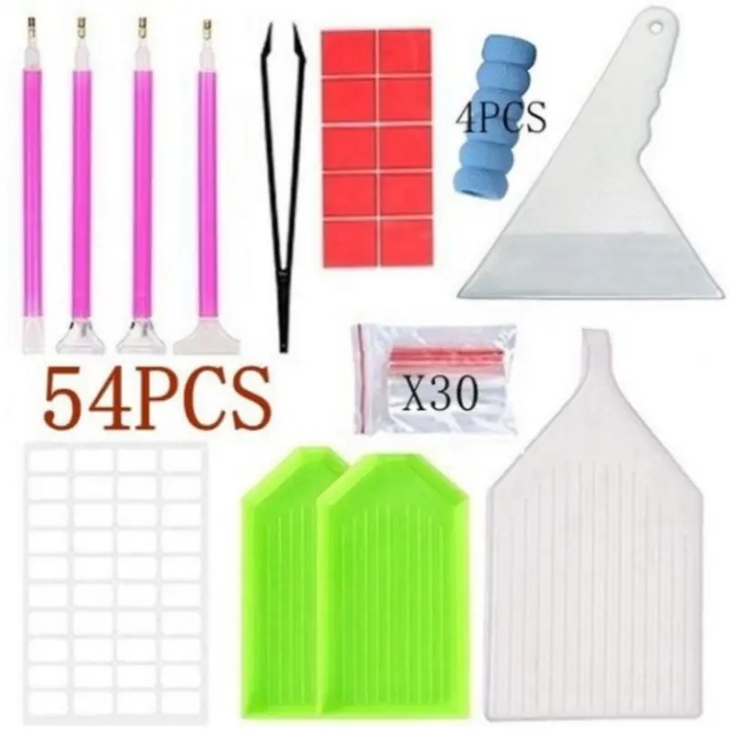 

5D DIY Diamond Painting Cross Stitch Craft Tool Art Embroidery Accessories Kits