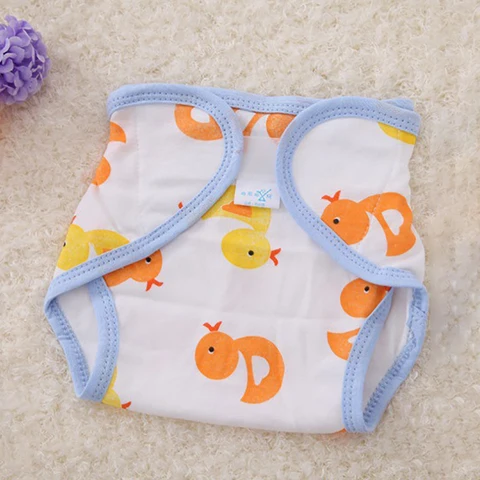 Хлопковые регулируемые подгузники для младенцев