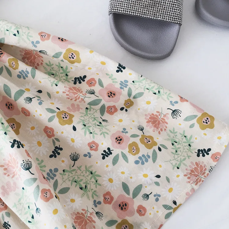 Girl Princess Dress New Summer Kid Girls Floral Sweet Children Party Suits Flower Costume Clothing | Детская одежда и обувь