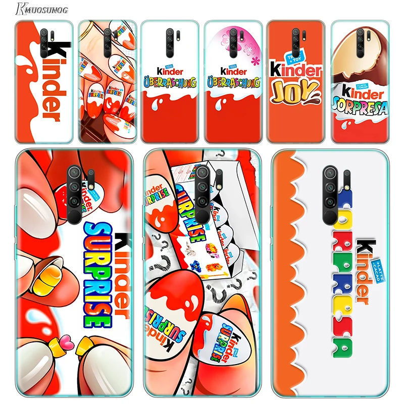 

Transparent Cover Trolly egg KINDER JOY Surprise For Xiaomi Redmi K40 K30i K30T K30S K30 K20 10X GO S2 Y2 Pro Ultra Phone Case