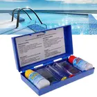 Тестер качества воды PH, набор для тестирования гидропоники хлора, бассейна, аквариума, инструмент для проверки качества воды