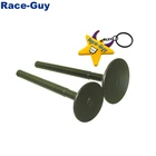 Входные выпускные клапаны 23 мм 28 мм для китайских YX 150cc 160cc питбайков 1P60FMK Электрический старт двигателя WD150 Stomp Demon X Orion