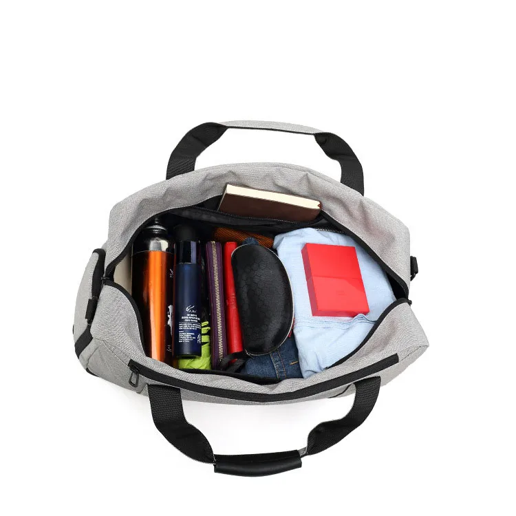 Waterproof Luggage Bag Large-Capacity Duffles Tote Shoulder Crossbody Clothes Shoes Storage Pouch Short Trip Travel Organizer