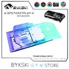Bykski блок GPU воды для сапфир Radeon RX 5700 XT деталь нитро-двигателя Himoto Redcat Графика карты, полное покрытие Медь радиаторный блок A-SP5700XTPLAT-X