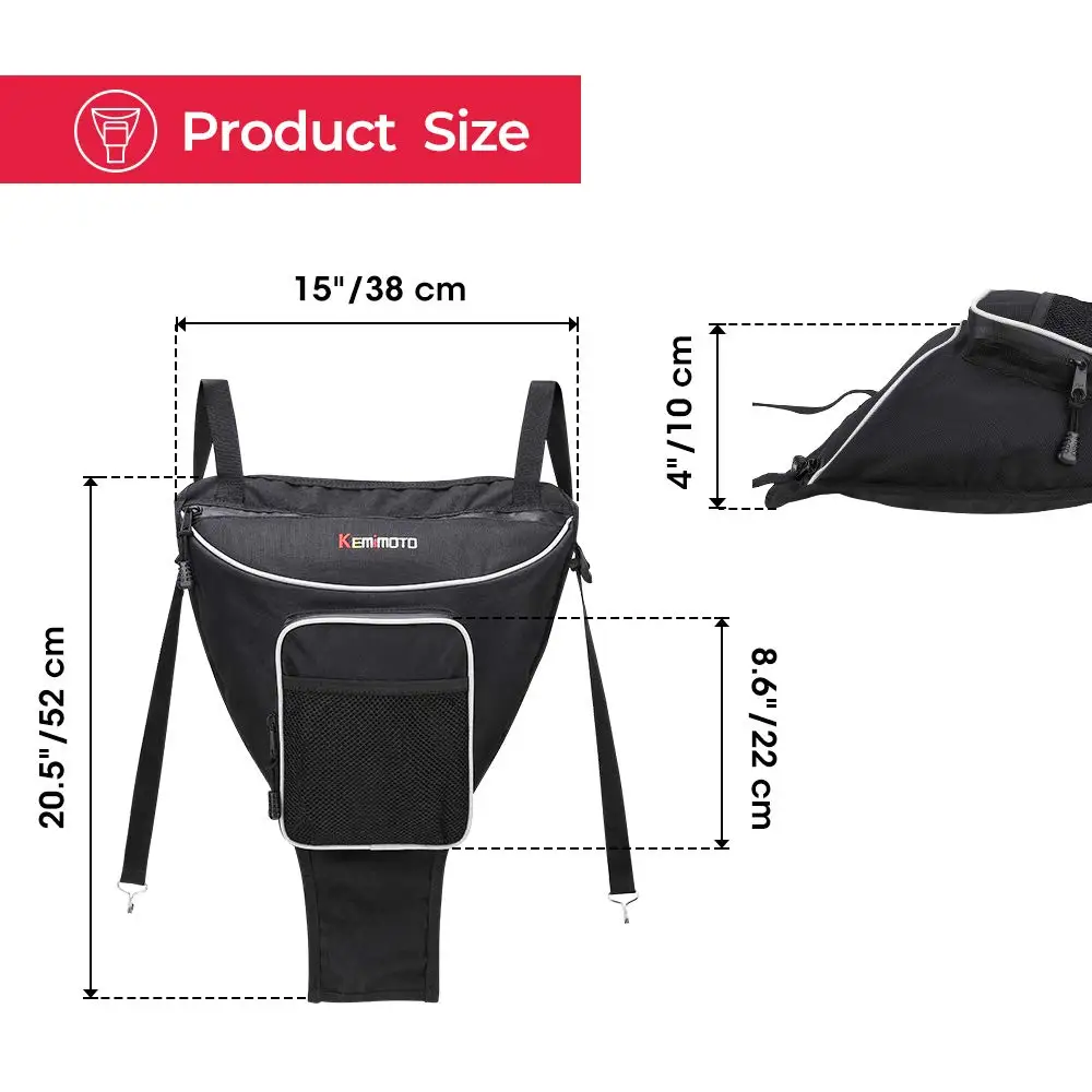 Сумка держатель для кабины UTV Центральная сумка хранения Polaris Ranger RZR 4 800 570 1000 XP 900