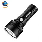 Светодиодный фонарик ZHIYU L2 P70, супер мощный ручной светильник черного цвета, подходит для кемпинга, ночной рыбалки, наблюдения за патрулем