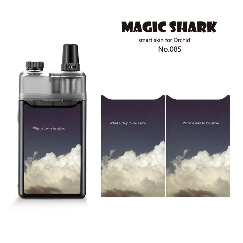 Magic Shark Fashion Dream on Dreamer английские слова водонепроницаемый ПВХ 2.5D чехол наклейка