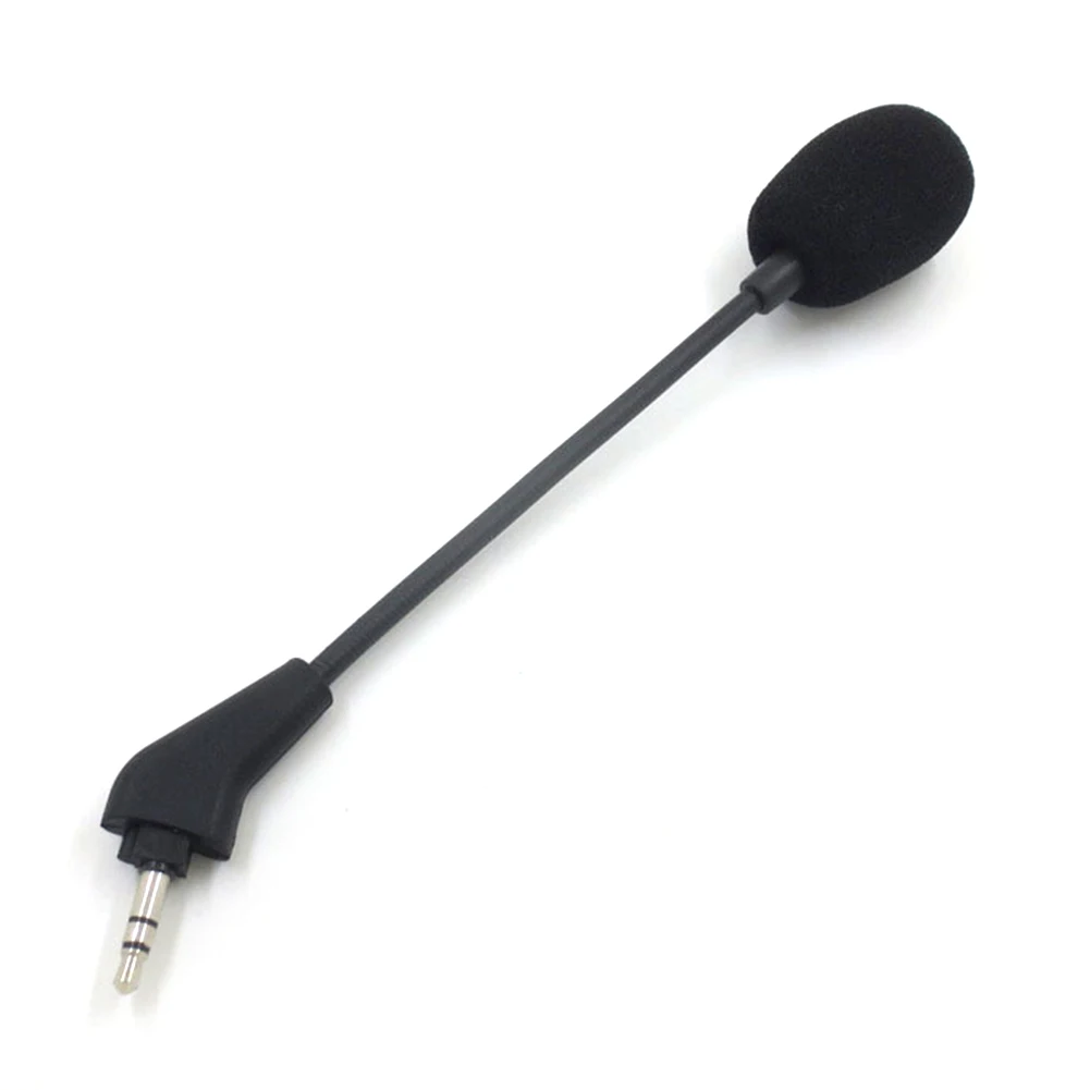

Replacement Aux 3.5mm Game Mic Microphone Boom Foam Microphone for Corsair HS50/HS60/HS70/HS70 SE Gaming Headset